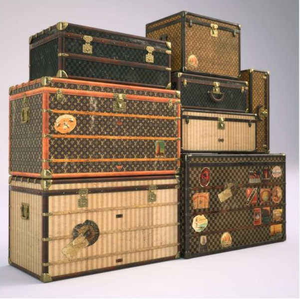 The Timeless Allure of Vintage Louis Vuitton Trunks: A Journey through History
