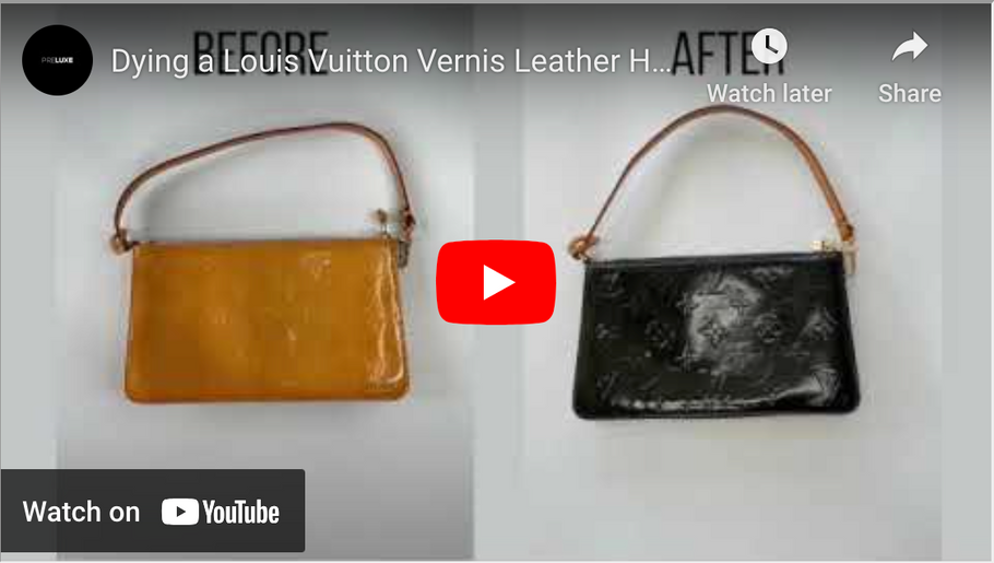 Dyeing Your Vernis Louis Vuitton Handbag
