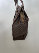 Load image into Gallery viewer, Celine, celine handbag, celine bag, Celine macadam triomphe, Celine macadam, celine triomphe, triomphe, celine vintage, celine vintage handbag, celine vintage tote