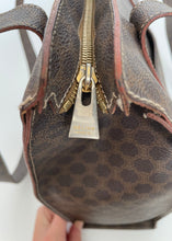 Load image into Gallery viewer, Celine, celine handbag, celine bag, Celine macadam triomphe, Celine macadam, celine triomphe, triomphe, celine vintage, celine vintage handbag, celine vintage tote