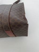 Load image into Gallery viewer, Celine, celine handbag, celine bag, Celine macadam triomphe, Celine macadam, celine triomphe, triomphe, celine vintage, celine vintage handbag, celine vintage tote