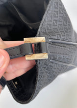Load image into Gallery viewer, Fendi, Fendi shoulder bag, Fendi vintage bag, Fendi Handbag, Fendi Zucchino, Fendi FF, Fendi Bag, Fendi Black Handbag, Black Shoulder bag