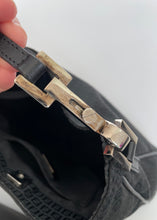 Load image into Gallery viewer, Fendi, Fendi shoulder bag, Fendi vintage bag, Fendi Handbag, Fendi Zucchino, Fendi FF, Fendi Bag, Fendi Black Handbag, Black Shoulder bag
