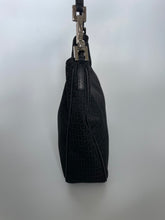 Load image into Gallery viewer, Fendi, Fendi shoulder bag, Fendi vintage bag, Fendi Handbag, Fendi Zucchino, Fendi FF, Fendi Bag, Fendi Black Handbag, Black Shoulder bag