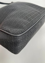 Load image into Gallery viewer, Fendi, Fendi shoulder bag, Fendi vintage bag, Fendi Handbag, Fendi Zucchino, Fendi FF, Fendi Bag, Fendi Black Handbag, Black Shoulder bag