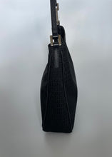 Load image into Gallery viewer, Fendi, Fendi shoulder bag, Fendi vintage bag, Fendi Handbag, Fendi Zucchino, Fendi FF, Fendi Bag, Fendi Black Handbag, Black Shoulder bag