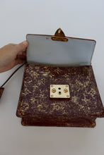 Load image into Gallery viewer, LOUIS VUITTON | SPRING STREET VERNIS HANDBAG | GOLD/ BROWN