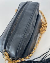 Load image into Gallery viewer, Chanel, Chanel handbag, Handbag, Vintage Chanel, Chanel camera bag, Vintage Chanel Camera bag, Navy blue chanel, Navy camera bag, Navy blue handbag, preloved chanel, secondhand chanel, Preluxe