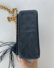 Load image into Gallery viewer, Chanel, Chanel handbag, Handbag, Vintage Chanel, Chanel camera bag, Vintage Chanel Camera bag, Navy blue chanel, Navy camera bag, Navy blue handbag, preloved chanel, secondhand chanel, Preluxe