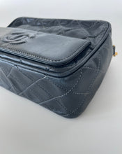 Load image into Gallery viewer, Chanel, Chanel handbag, Handbag, Vintage Chanel, Chanel camera bag, Vintage Chanel Camera bag, Navy blue chanel, Navy camera bag, Navy blue handbag, preloved chanel, secondhand chanel, Preluxe