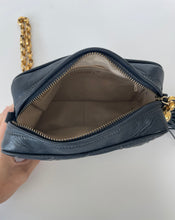 Load image into Gallery viewer, Chanel, Chanel handbag, Handbag, Vintage Chanel, Chanel camera bag, Vintage Chanel Camera bag, Navy blue chanel, Navy camera bag, Navy blue handbag, preloved chanel, secondhand chanel, Preluxe