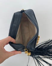 Load image into Gallery viewer, Chanel, Chanel handbag, Handbag, Vintage Chanel, Chanel camera bag, Vintage Chanel Camera bag, Navy blue chanel, Navy camera bag, Navy blue handbag, preloved chanel, secondhand chanel, Preluxe