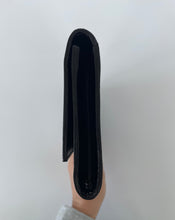 Load image into Gallery viewer, YSL. Yves saint laurent, Preloved YSL, Preloved saint laurent, Belle de jour clutch, YSL clutch, Vintage YSL, Vintage clutch, Black patent leather clutch, YSL black clutch, preloved hanbdbag, clutch, preluxe