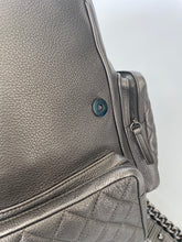 Load image into Gallery viewer, Chanel, Chanel backpack, Luxury backpack, Quilted backpack, Silver backpack, Chanel silver backpack, Chanel airlines backpack, Chanel casual rock airlines backpack, chanel casual rock backpack, Chanel travel bag, Preloved chanel, Preluxe