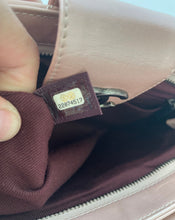 Load image into Gallery viewer, chanel, Chanel clutch, Chanel handbag, pink chanel clutch, pink clutch, Coco pleats clutch, pink coco pleats clutch, Chanel coco pleats clutch, preloved chanel , preluxe