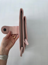 Load image into Gallery viewer, chanel, Chanel clutch, Chanel handbag, pink chanel clutch, pink clutch, Coco pleats clutch, pink coco pleats clutch, Chanel coco pleats clutch, preloved chanel , preluxe