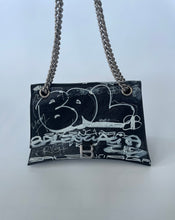 Load image into Gallery viewer, BALENCIAGA | GRAFFITI CRUSH CHAIN BAG | BLACK
