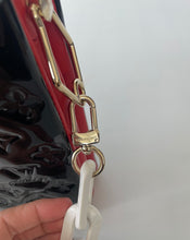 Load image into Gallery viewer, LV, Louis Vuitton, Coussin, Coussin MM, Coussin vernis, LV coussin, Louis Vuitton Coussin, Louis vuitton coussin vernis, Louis vuitton black bag, Lv vernis handbag, Louis vuitton handbag, LV handbag, Patent leather handbag, Preluxe, preloved handbag, preloved louis vuitton