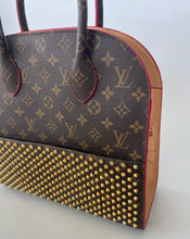 Load image into Gallery viewer, Louis Vuitton, Louis vuitton x Christian Louboutin, Louis Vuitton Iconoclast Tote, Iconoclast shopping tote, LV Iconoclast, LV, studded handbag, Louis vuitton handbag, Monogram handbag, Preluxe, Preloved Louis Vuitton, Preloved handbags
