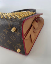 Load image into Gallery viewer, Louis Vuitton, Louis vuitton x Christian Louboutin, Louis Vuitton Iconoclast Tote, Iconoclast shopping tote, LV Iconoclast, LV, studded handbag, Louis vuitton handbag, Monogram handbag, Preluxe, Preloved Louis Vuitton, Preloved handbags
