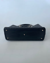 Load image into Gallery viewer, Dior, Christian dior, Lady DIor handbag, Lady dior cannage handbag, Lady dior bag, Dior cannage, Preluxe, Preloved handbag, Preloved dior, Black dior handbag