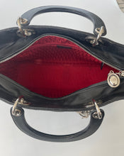 Load image into Gallery viewer, Dior, Christian dior, Lady DIor handbag, Lady dior cannage handbag, Lady dior bag, Dior cannage, Preluxe, Preloved handbag, Preloved dior, Black dior handbag