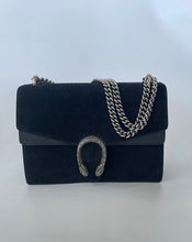 Load image into Gallery viewer, Gucci, gucci handbag, gucci bag, gucci shoulder bag, Suede gucci bag, gucci dionysus collection, medium dionysus, Gucci dionysus shoulder bag, dionysus shoulder bag, preloved gucci, preluxe
