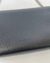 Load image into Gallery viewer, Gucci, gucci crossbody, gucci handbag, Gucci mini dionysus, gucci dionysus collection, Gucci mini dionysus black, black mini dionysus, dionysus wallet on a chain, preloved gucci, preluxe