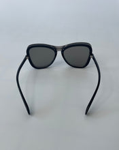 Load image into Gallery viewer, Chanel, Chanel sunglasses, Chanel mirrored sunglasses, Chanel clip on sunglasses, Chanel 2 way sunglasses, Silver chanel sunglasses, preloved sunglasses, preloved chanel, preluxe, chanel 71231