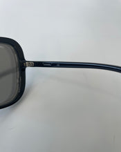 Load image into Gallery viewer, Chanel, Chanel sunglasses, Chanel mirrored sunglasses, Chanel clip on sunglasses, Chanel 2 way sunglasses, Silver chanel sunglasses, preloved sunglasses, preloved chanel, preluxe, chanel 71231
