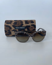 Load image into Gallery viewer, Dolce &amp; Gabbana, Dolce &amp; gabbana sunglasses, dolce &amp; gabbana leopard sunglasses, Leopard sunglasses, luxury sunglasses, designer sunglasses, discount designer sunglasses, dolce &amp; gabbana style 4259, preluxe, preloved dolce &amp; gabbana
