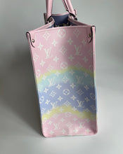 Load image into Gallery viewer, LV, Louis vuitton, Onthego, onthego gm, LV onthego, Louis vuitton onthego, Onthego pastel, Onthego escale pastel, Monogram escale pastel, Louis vuitton tote bag, lv tote bag, tote bag,
