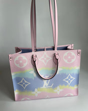 Load image into Gallery viewer, LV, Louis vuitton, Onthego, onthego gm, LV onthego, Louis vuitton onthego, Onthego pastel, Onthego escale pastel, Monogram escale pastel, Louis vuitton tote bag, lv tote bag, tote bag,
