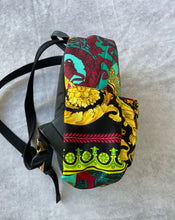 Load image into Gallery viewer, Versace, Versace backpack, Versace medusa nylon zip backpack, medusa backpack, preloved, preluxe, versace medusa backpack