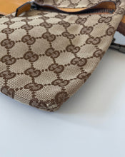 Load image into Gallery viewer, Gucci, GG Monogram, Preloved gucci, Gucci belt bag, Gucci waist bag, Belt bag, Gucci double pocket belt bag, double pocket belt bag, preluxe, secondhand designer items
