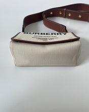 Load image into Gallery viewer, Burberry, Burberry crossbody, Burberry mini hackberry, mini hackberry, preloved, preluxe, preloved burberry, burberry sale, white crossbody