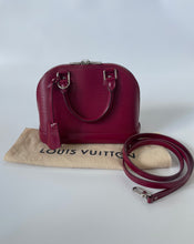 Load image into Gallery viewer, Louis vuitton, Lv, Lv Handbag, Alma bb, alma bb epi, Louis vuitton alma bb epi, louis vuitton alma bb, lv alma bb, epi, alma bb epi fuchsia