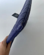 Load image into Gallery viewer, Chanel, Chanel classic pouch, Chanel clutch, Classic pouch large, Chanel blue clutch, chanel blue, chanel sale, preloved, preluxe