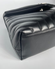 Load image into Gallery viewer, Ysl, Yves saint laurent, saint laurent, Loulou bag, Saint laurent loulou bag, loulou medium chain bag, Medium saint laurent bag, yal loulou bag, black ysl bag, black saint laurent bag, preloved ysl, preloved saint laurent, preluxe