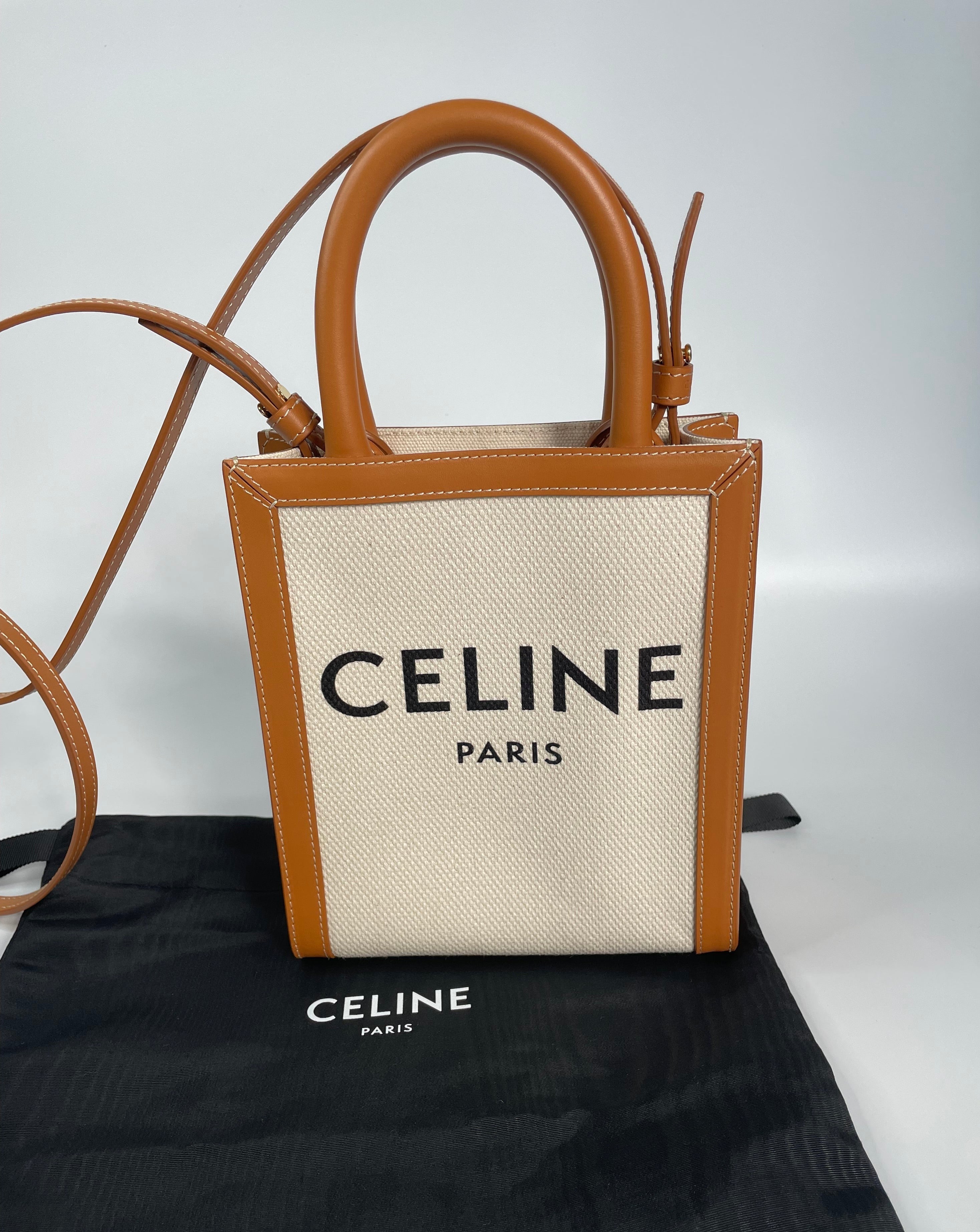 Céline Pre-Owned Mini Vertical Cabas Handbag - Farfetch
