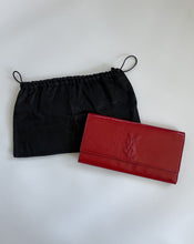 Load image into Gallery viewer, YSL Belle De Jour Clutch Red Patent Leather Yves Saint Laurent
