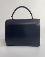 Load image into Gallery viewer, YSL, Saint Laurent, Cassandra top handle, Navy blue Cassandra, Ysl Cassandra, Saint Laurent Cassandra, top handle ysl, Preloved ysl