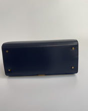 Load image into Gallery viewer, YSL, Saint Laurent, Cassandra top handle, Navy blue Cassandra, Ysl Cassandra, Saint Laurent Cassandra, top handle ysl, Preloved ysl