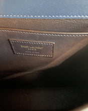 Load image into Gallery viewer, YSL, Saint Laurent, Cassandra top handle, Navy blue Cassandra, Ysl Cassandra, Saint Laurent Cassandra, top handle ysl, Preloved ysl