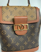 Load image into Gallery viewer, Lv, Louis vuitton, lv backpack, louis vuitton backpack, monogram backpack, reverse monogram backpack, backpack, the real real, fashionphile, preloved handbag