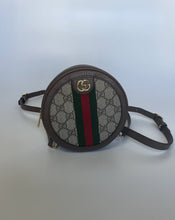 Load image into Gallery viewer, Gucci, Gucci backpack, Gucci round backpack, gucci mini backpack, gucci ophidia backpack, gucci web supreme backpack
