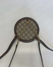 Load image into Gallery viewer, Gucci, Gucci backpack, Gucci round backpack, gucci mini backpack, gucci ophidia backpack, gucci web supreme backpack