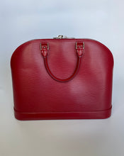 Load image into Gallery viewer, Louis Vuitton, LV, Louis Vuitton Alma GM Epi, Alma Epi, Alma GM Epi, Louis Vuitton Alma, Red Alma, Louis Vuitton Red Alma,
