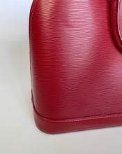 Load image into Gallery viewer, Louis Vuitton, LV, Louis Vuitton Alma GM Epi, Alma Epi, Alma GM Epi, Louis Vuitton Alma, Red Alma, Louis Vuitton Red Alma,