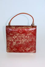 Load image into Gallery viewer, LOUIS VUITTON | SPRING STREET VERNIS HANDBAG | GOLD/ BROWN
